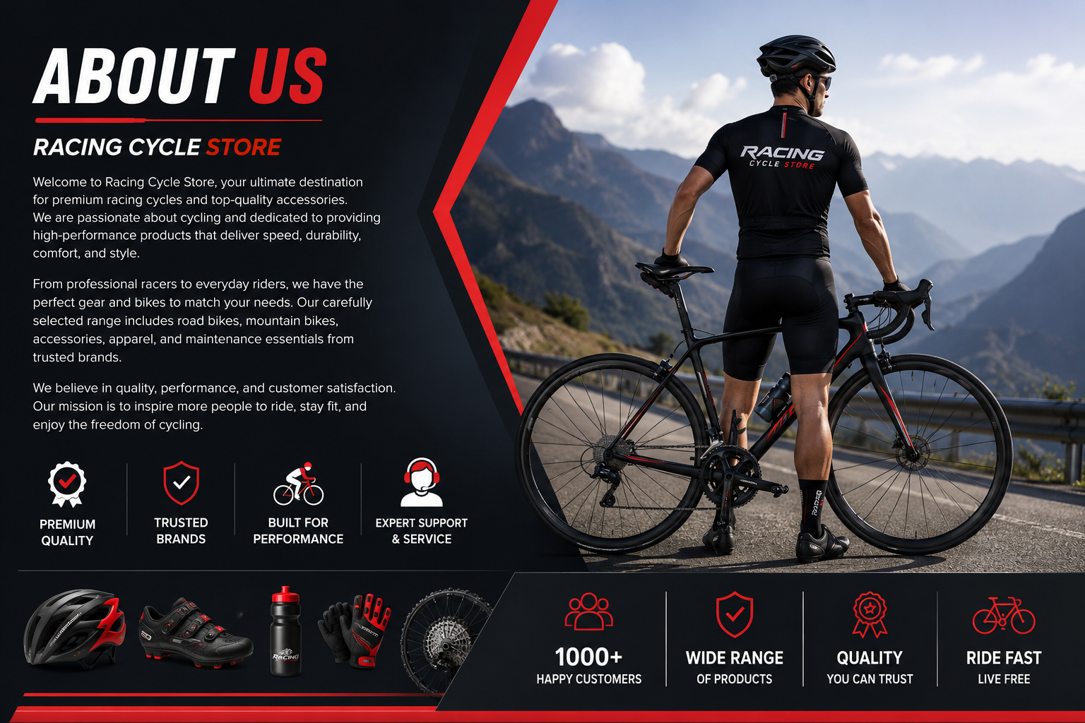 Racing Cycle Store - About Us